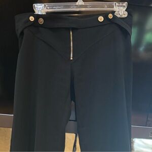 Versache Jeans Couture black straight legged pants size small/4